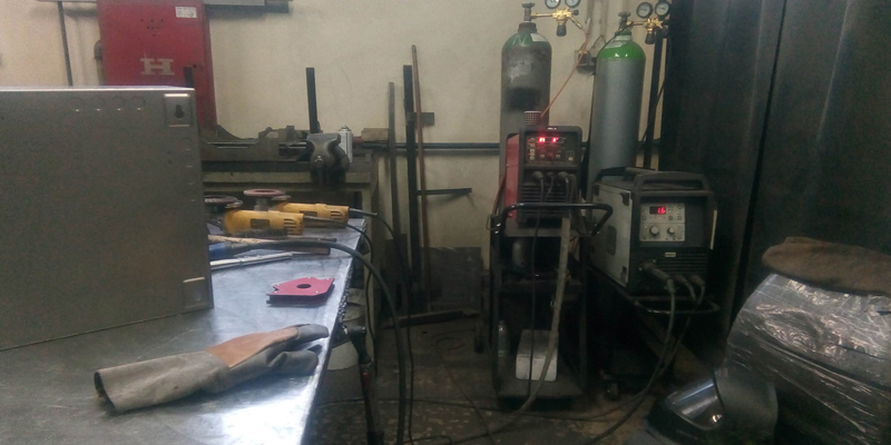 Locksmithing, welding and grinding